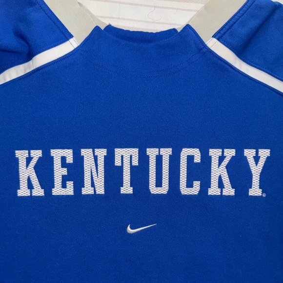 Nike Vintage Blue Kentucky Men's Long Sleeve Pullover XL - Picture 8 of 14
